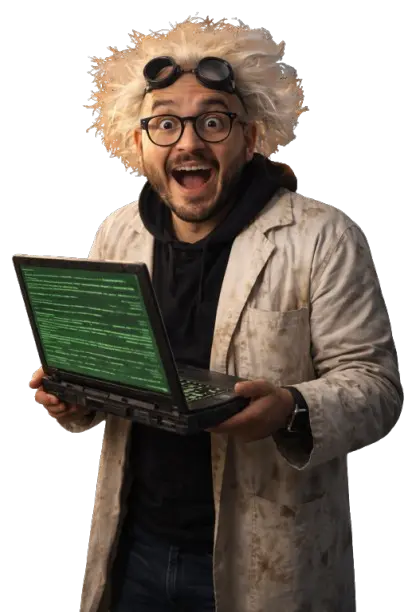 Elise as crazy scientific